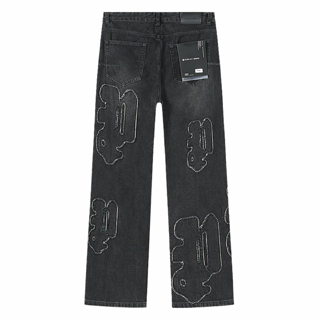 Contrast Stitch Jeans