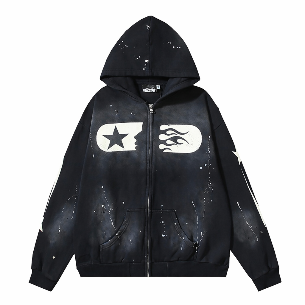 Moon Star Zip-Up