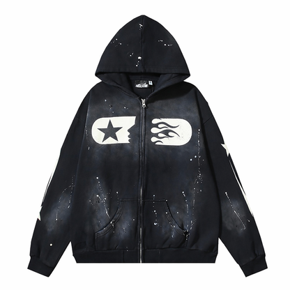 Moon Star Zip-Up