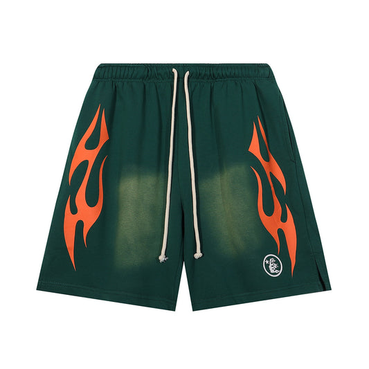 Hellstar Green Shorts