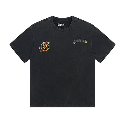 Godspeed Biker Nation Tee Gray