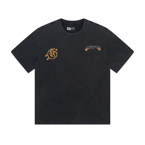 Godspeed Biker Nation Tee Gray