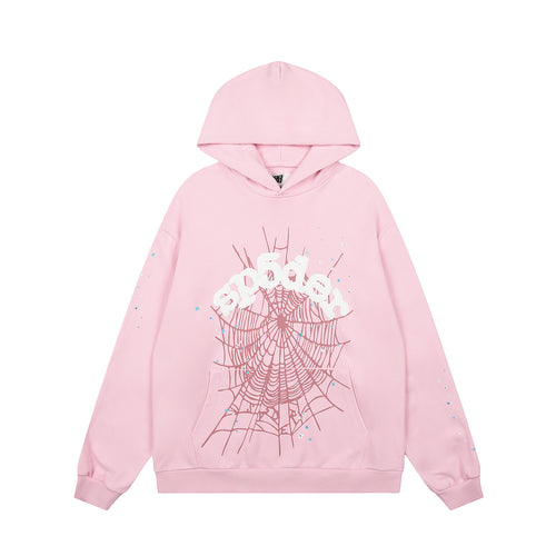 Sp5der OG Web Hoodie ‘Pink’