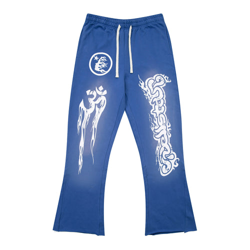 Hellstar Arabic Sweatpants Blue