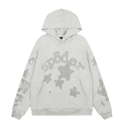 Sp5der Rhinestone Beluga Hoodie