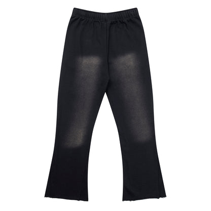 Black Flame Sweatpants