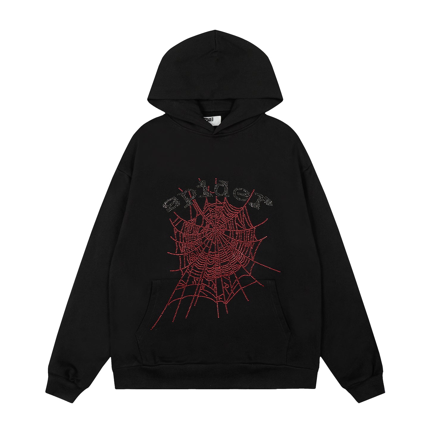 Sp5der OG Rhinestone Hoodie ‘Black’