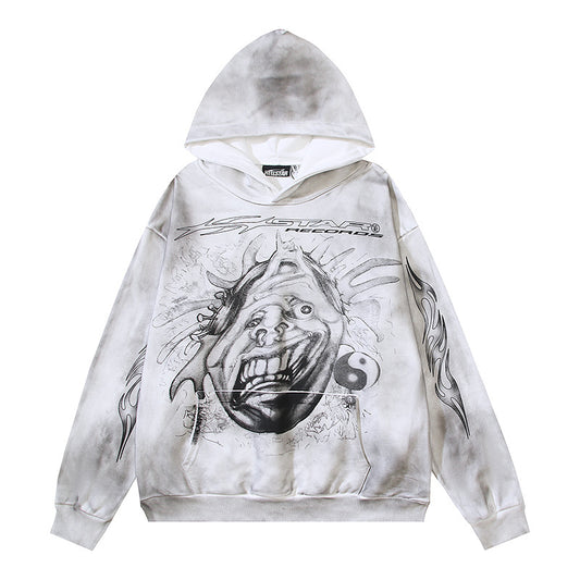 Hellstar HStar Records Hoodie ‘White’