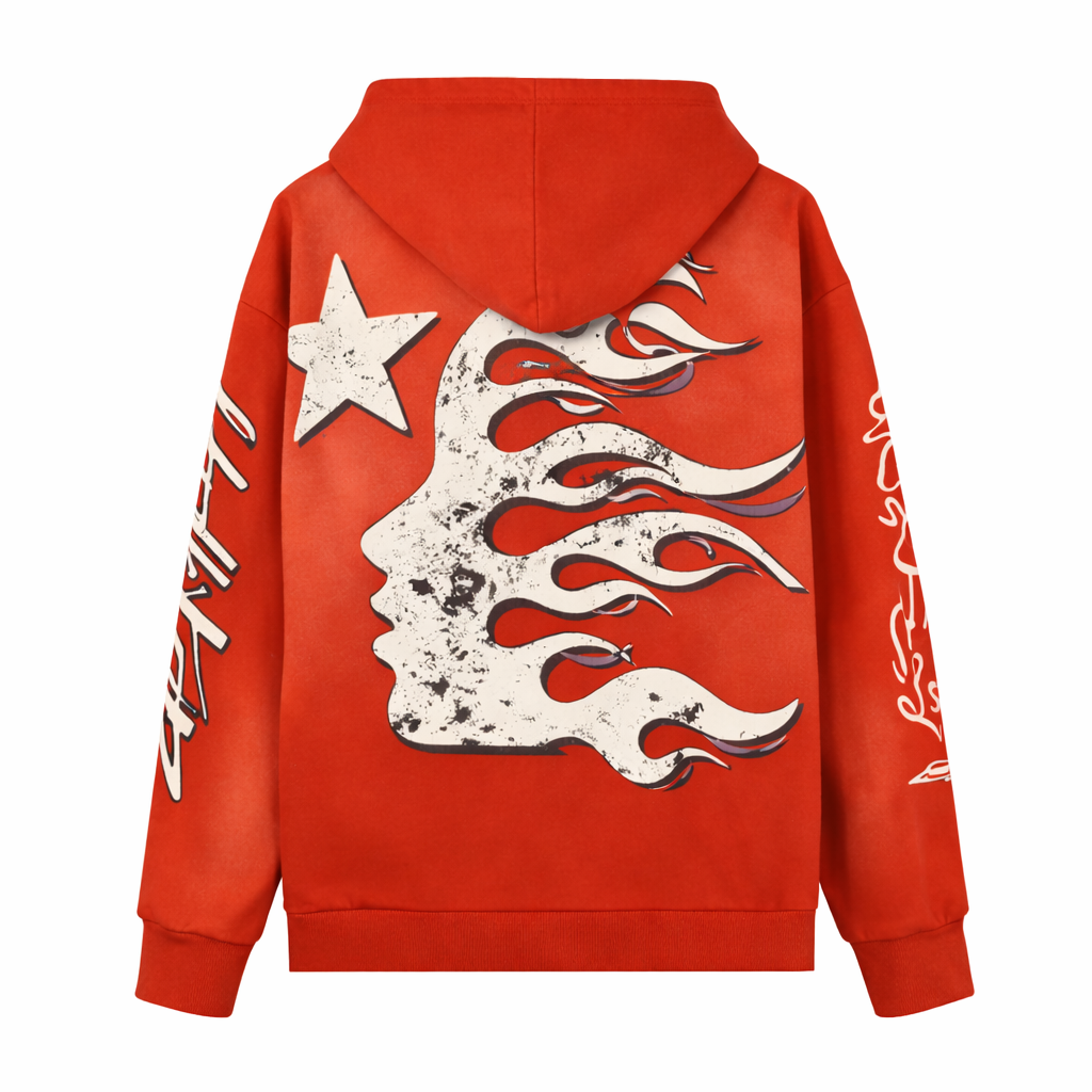 Inferno Red Hoodie