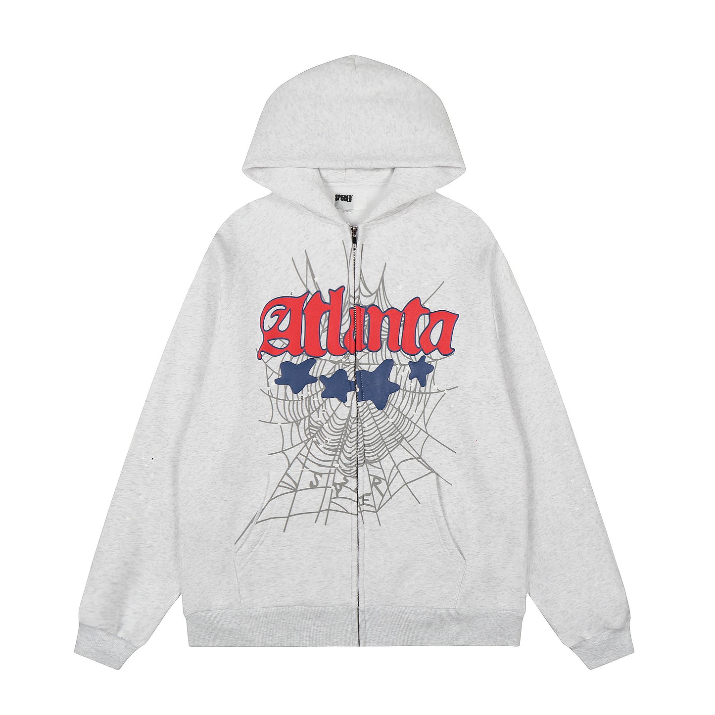 Sp5der Atlanta Hoodie Zip-Up Hoodie