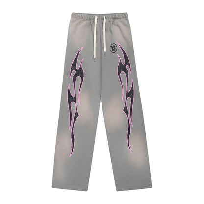 Hellstar Flame Pink Sweatpants