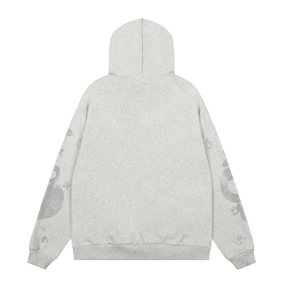 Sp5der Rhinestone Beluga Hoodie