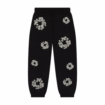 Denim Tears Raindrop Sweatpants Black