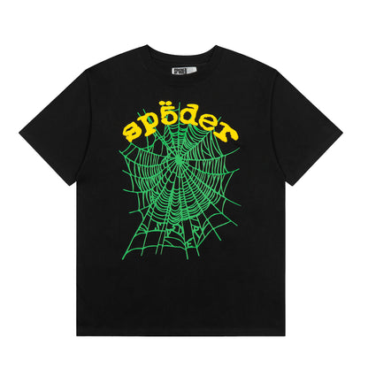 Green/Yellow Sp5der Tee