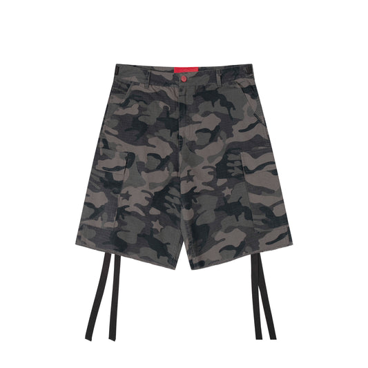 Hellstar Cargo Shorts Black