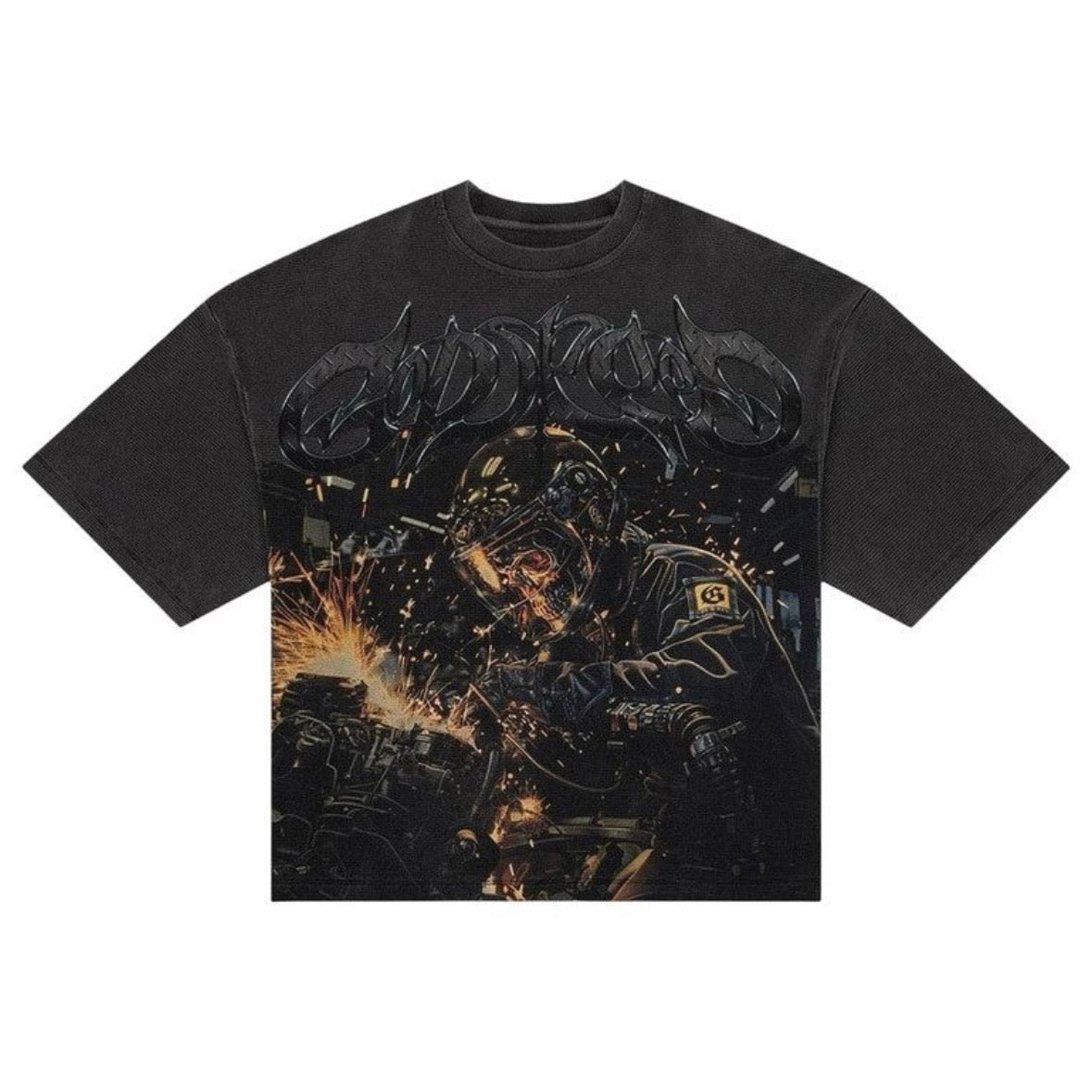 Godspeed Iron Sharpens Iron Tee Black