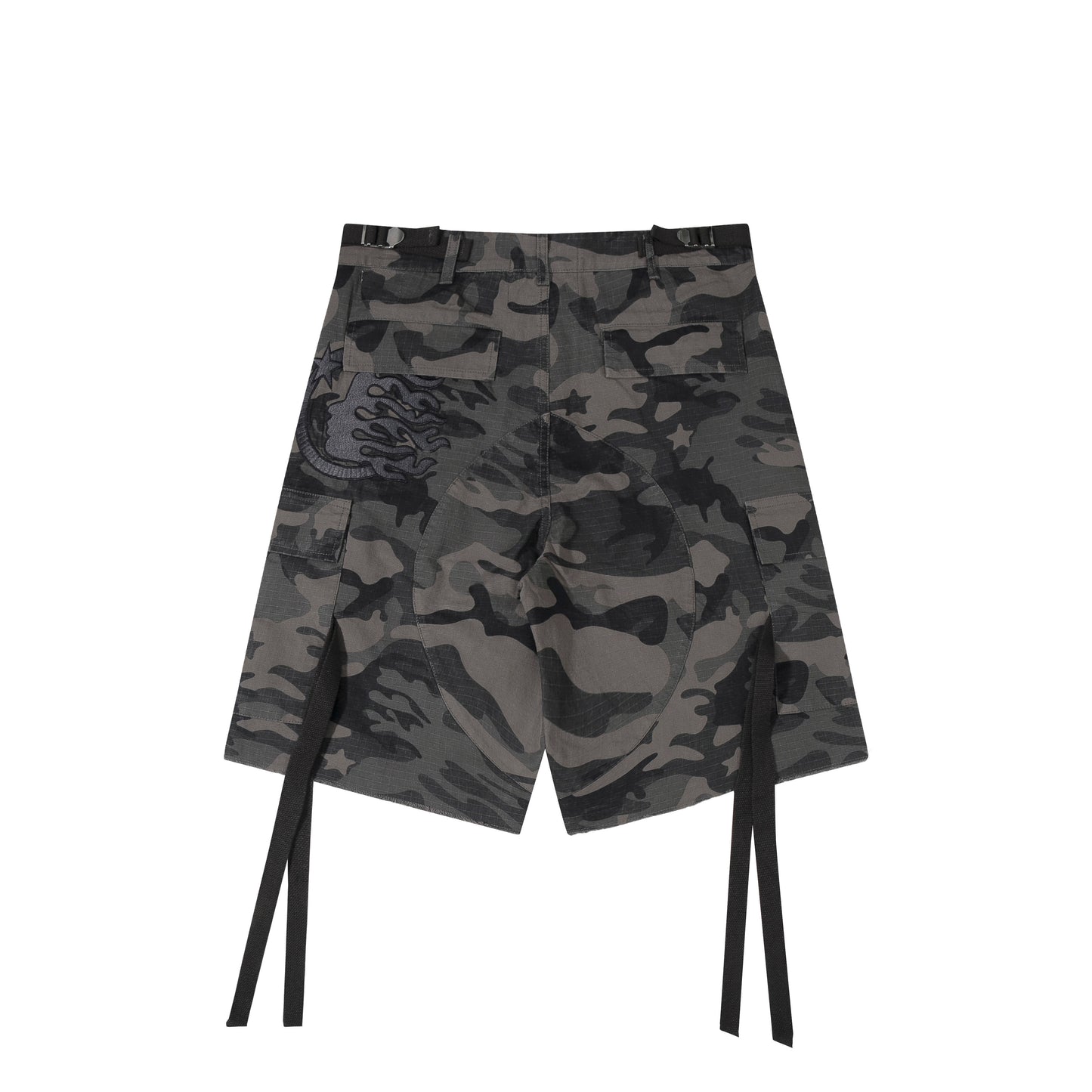Hellstar Cargo Shorts Black