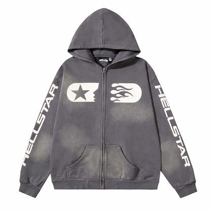 Moon Star Zip-Up