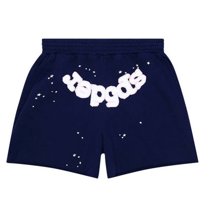 Sp5der OG Web Shorts Navy